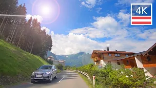 ZELL AM SEE AUSTRIA to KAPRUN 4K 🇦🇹 Car Driving No Music - Driving in Europe 4k Ultra HD