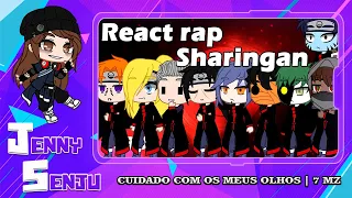 Akatsuki reagindo ao rap do Sharingan(7mz)