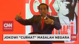 Meledak-ledak, Presiden Jokowi "Curhat"; Isu Utang, PKI, Indonesia Bubar 2030, Sampai Kaos