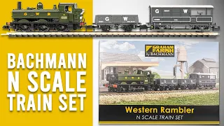Getting Started In N Gauge | Bachmann Western Rambler Train Set