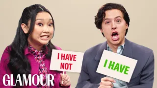 Cole Sprouse & Lana Condor Play Never Have I Ever | Glamour