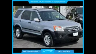 2005 HONDA CR-V EX SPORT UTILITY 4D 4WD