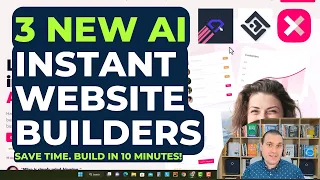 3 AI Website Builders with New AI Tools. Start to finish in 10 Minutes.