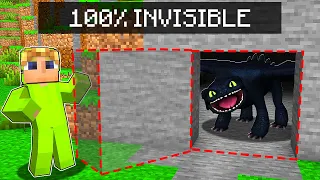 Puerta 100% INVISIBLE en BASE SECRETA de DRAGONES en Minecraft