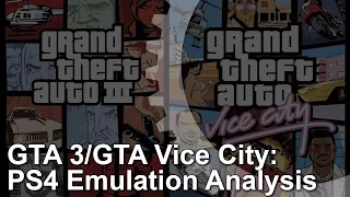 GTA 3/Vice City PS4 vs PS2 Graphics Comparison/Analysis