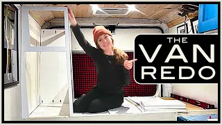 VAN REBUILD -- Making the dream real again #vanlife