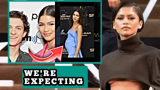 We're Expecting 🛑 Zendaya and Tom Holland reveal they're  expecting a baby