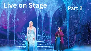 Frozen Elsa and Anna Live on Stage Show in Hollywood Disney World/Disneyland | Elsa, Anna Part 2