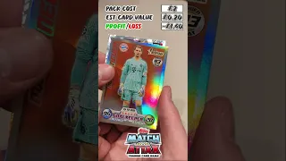 Match Attax 22/23 Opening | Chill out and watch the money roll in 😅 #shorts #matchattax