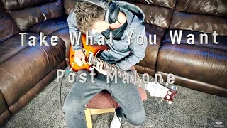 Take What You Want: Post Malone (Ft. Travis Scott, Ozzy Osbourne) GUITAR SOLO COVER