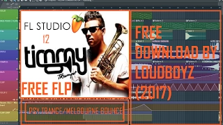 Free Timmy Trumpet Style FLP (PsyTrance/Melbourne Bounce) + Download