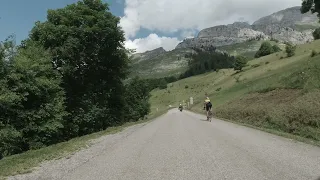 Motorcycle Route des Grandes Alpes  Col de la Colombiere