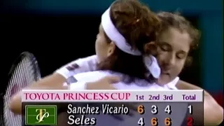 Monica Seles vs Arantxa Sanchez-Vicario 1998 Tokyo Final Highlights