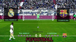 Real Madrid and Barcelona #RealMadrid #Barcelona  #penalty #pes2021 #efootball2023 #fifa22 #messi