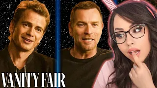 Ewan McGregor & Hayden Christensen  Answer 7 Star Wars Questions REACTION !!!