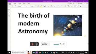 Astronomy : - ( The birth of modern Astronomy ) - 8. #modernastronomy #heliocentricmodel