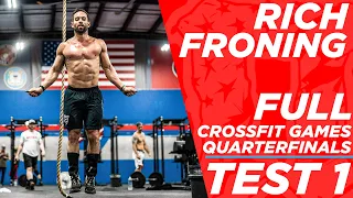 RICH FRONING *FULL* CROSSFIT GAMES QUARTERFINAL TEST 1