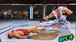 Doo-ho Choi vs. Ryu | Street Fighter (EA sports UFC 4)