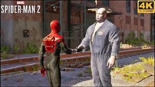 Spider-Man Saves Tombstone with Superior Spider-Man Suit - Marvel's Spider-Man 2 (4K 60FPS)