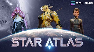 🪐 Star Atlas: El Metaverso + Gaming P2E en Solana!!✅ Elijo Facciones y Analisis POLIS - ATLAS 🔥💰