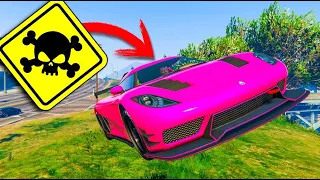 SI TE CHOCAS EXPLOTAS !! MINI JUEGO DE HABILIDAD !! GTA V ONLINE