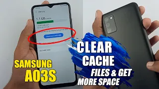 How To Clear Cache Files & Get More RAM Space Speedup Mobile - Samsung Galaxy A03s