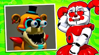 Try Not to Laugh FUNNY FNAF Compilation with Circus Baby