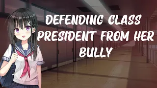 [ Protecting Class President From Bully ] [Kind/Romantic] [ASMR RP]