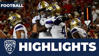 No. 7 Washington vs. Arizona Football Highlights | 2023 Season