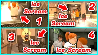 Ice Scream 1 2 3 4 Escape Endings