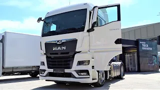 New 2023 MAN TGX 4x2 Tractor Truck - Interior, Exterior, Details - Truck Expo