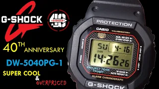 G SHOCK 40th Anniversary Square DW5040PG-1 First Impressions Review