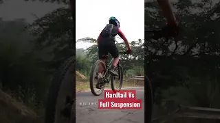 Is it easier to ride a full suspension or hardtail mtb?