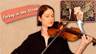 Turkey In The Straw // Fiddle Tutorial