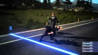 Noctis going ham on teammates