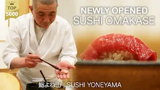 Only 6 Lucky People a Night Can Eat This 18 Course Sushi Omakase! | 鮨 よね山 • Sushi Yoneyama