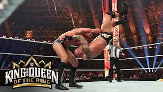 Gunther hits Randy Orton with a frog splash: King and Queen of the Ring 2024 highlights