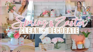 SPRING & EASTER CLEAN + DECORATE WITH ME 2023 | SPRING DECOR INSPIRATION 2023 | EASTER DECOR 2023​