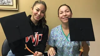 Mother and Daughter Graduate From Same College on Same Day