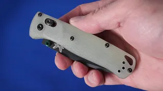 Нож Benchmade CU535-BK-M4-G10-JADE Bugout USA