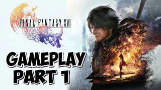 FINAL FANTASY 16 Gameplay Walkthrough PART 1 - Prologue (FULL GAME)