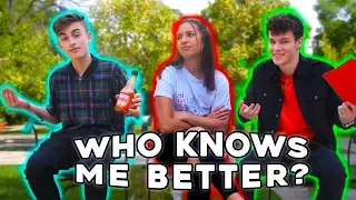 Who knows me better? || with Johnny Orlando & Hayden Summerall