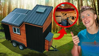 Inside My $15,000 Off-Grid Tiny Home (Full Interior Build)