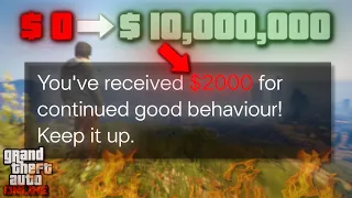 Can You Make $10,000,000 in GTA Using Only the WORST Methods?