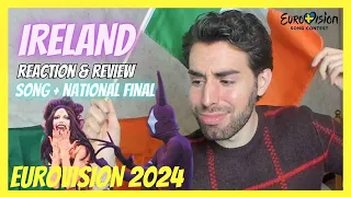 Bambie Thug - Doomsday Blue | 🇮🇪 IRELAND EUROVISION 2024 | REACTION to the SONG + NATIONAL FINAL