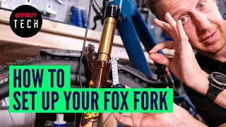 How To Set Up A Fox Suspension Mountain Bike Fork | MTB Suspension Set Up