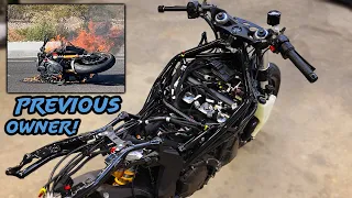 Rebuilding A Burned 2022 MV Agusta Brutale 1000 RR Nürburgring (Part 12)