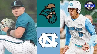 #19 Coastal Carolina vs #13 North Carolina Highlights | 2023 College Baseball Highlights