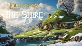 Winter's Whimsy: Discover the Enchanting Snowy Shire/ The Lord of the Rings/ Music & Ambience