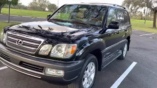 2005 Lexus LX470 drive